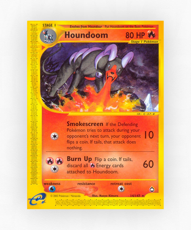 Houndoom - Aquapolis 14/147 (Non-Holo)