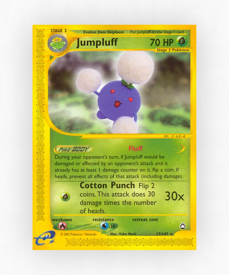 Jumpluff - Aquapolis 17/147 (Reverse Holo)