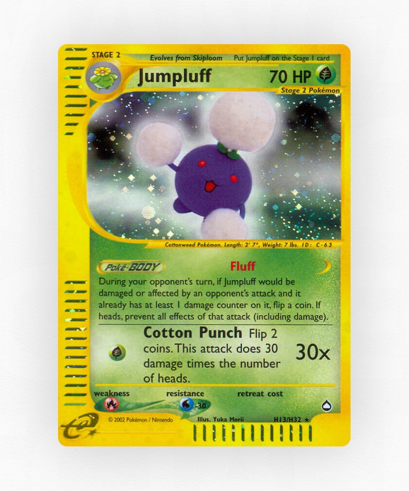 Jumpluff - Aquapolis H13/H32 (Holo)