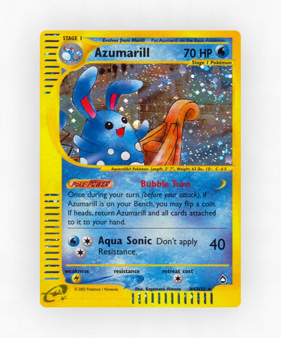 Azumarill - Aquapolis H4/H32 (Holo)