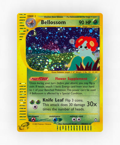Bellossom - Aquapolis H5/H32 (Holo)