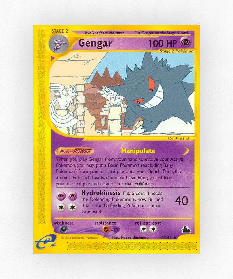 Gengar - Skyridge 10/144 (Non-Holo)