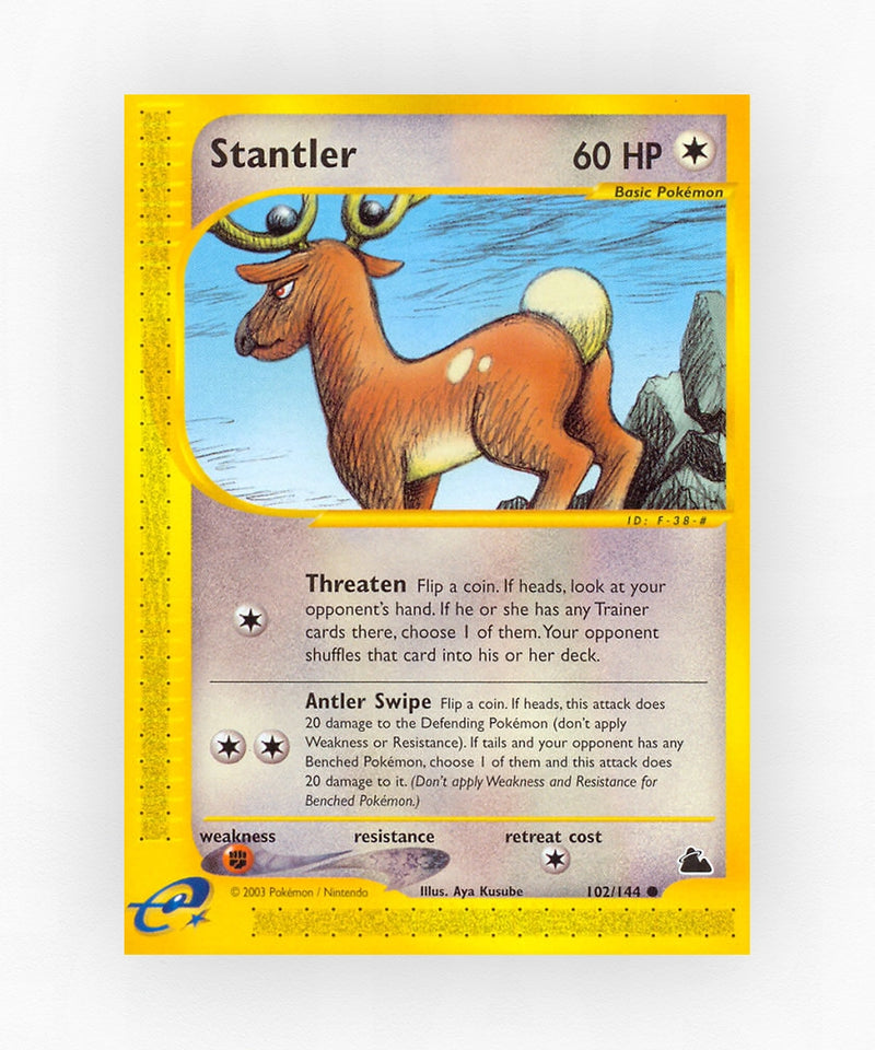 Stantler - Skyridge 102/144 (Reverse Holo)
