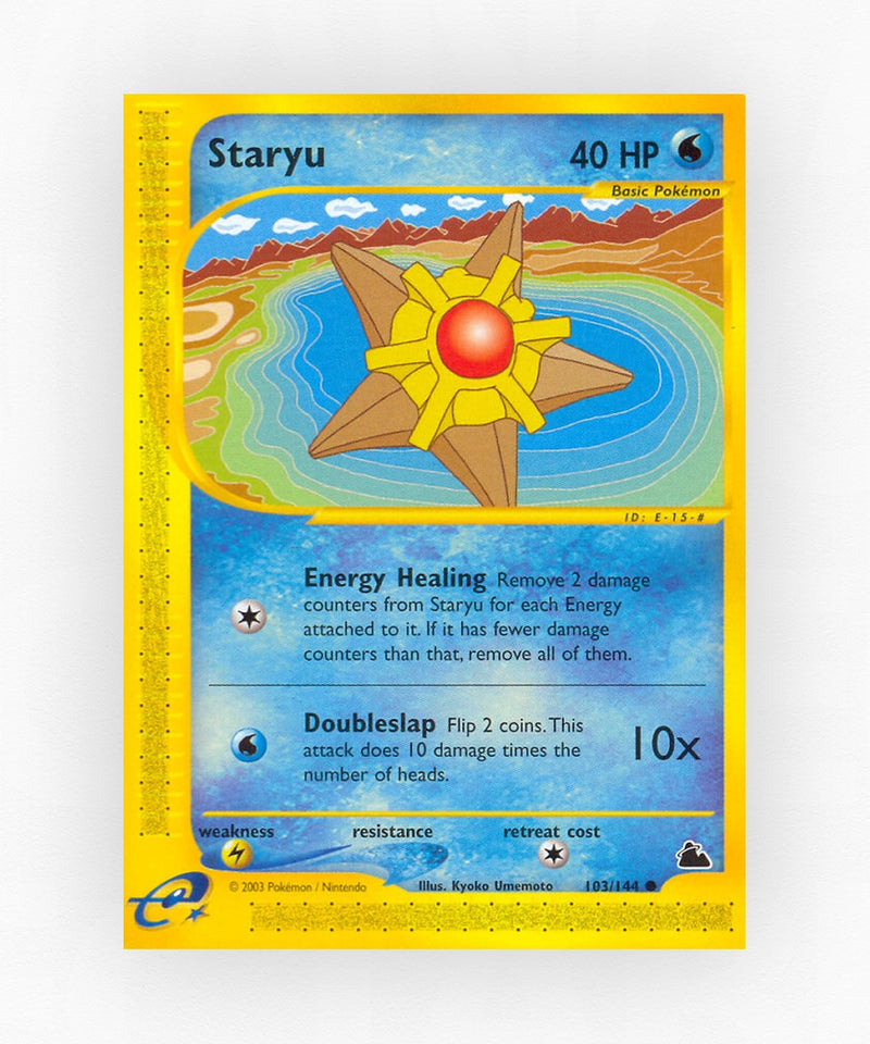 Staryu - Skyridge 103/144 (Reverse Holo)