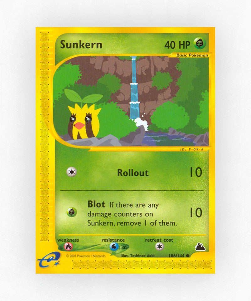 Sunkern - Skyridge 106/144 (Reverse Holo)