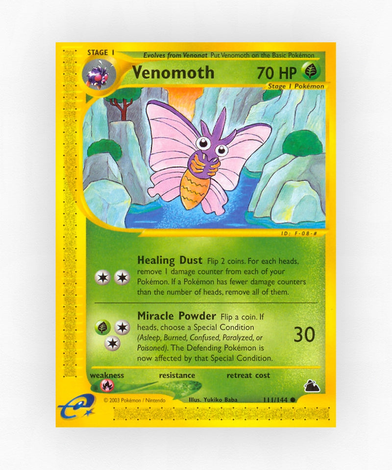 Venomoth - Skyridge 111/144 (Non-Holo)