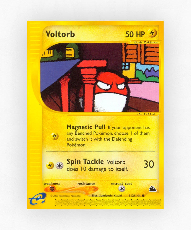 Voltorb - Skyridge 113/144 (Non-Holo)