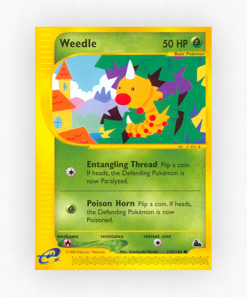 Weedle - Skyridge 115/144 (Non-Holo)