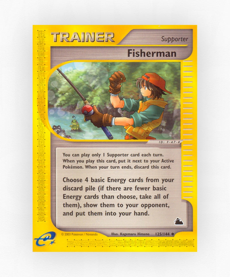 Fisherman - Skyridge 125/144 (Reverse Holo)