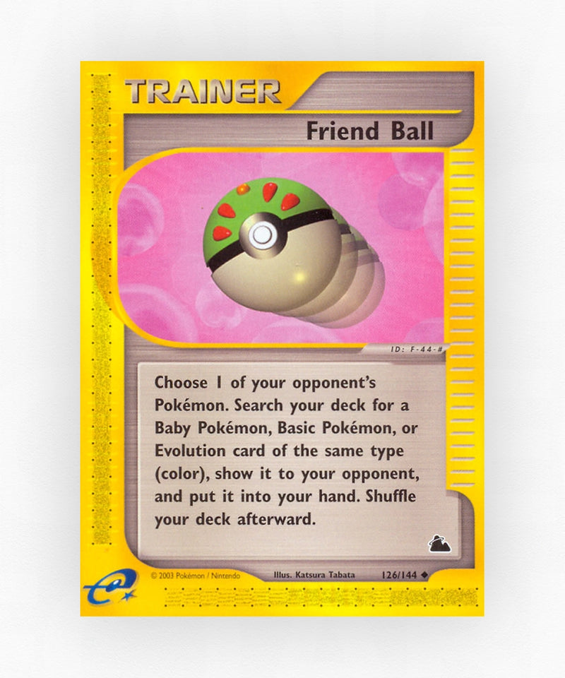 Friend Ball - Skyridge 126/144 (Reverse Holo)