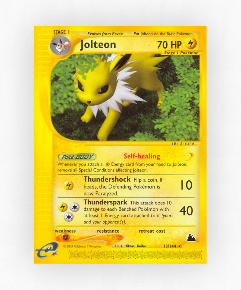 Jolteon - Skyridge 13/144 (Non-Holo)