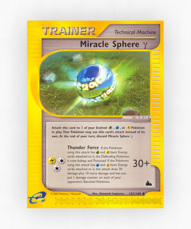 Miracle Sphere γ - Skyridge 131/144 (Reverse Holo)