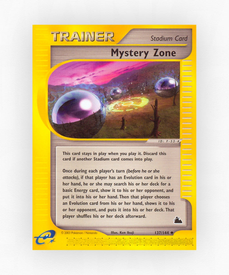 Mystery Zone - Skyridge 137/144 (Reverse Holo)