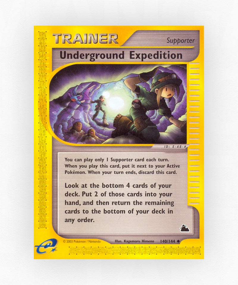 Underground Expedition - Skyridge 140/144 (Non-Holo)