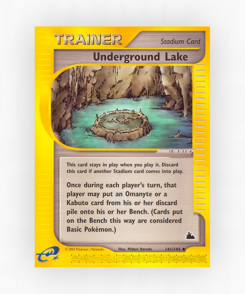 Underground Lake - Skyridge 141/144 (Non-Holo)