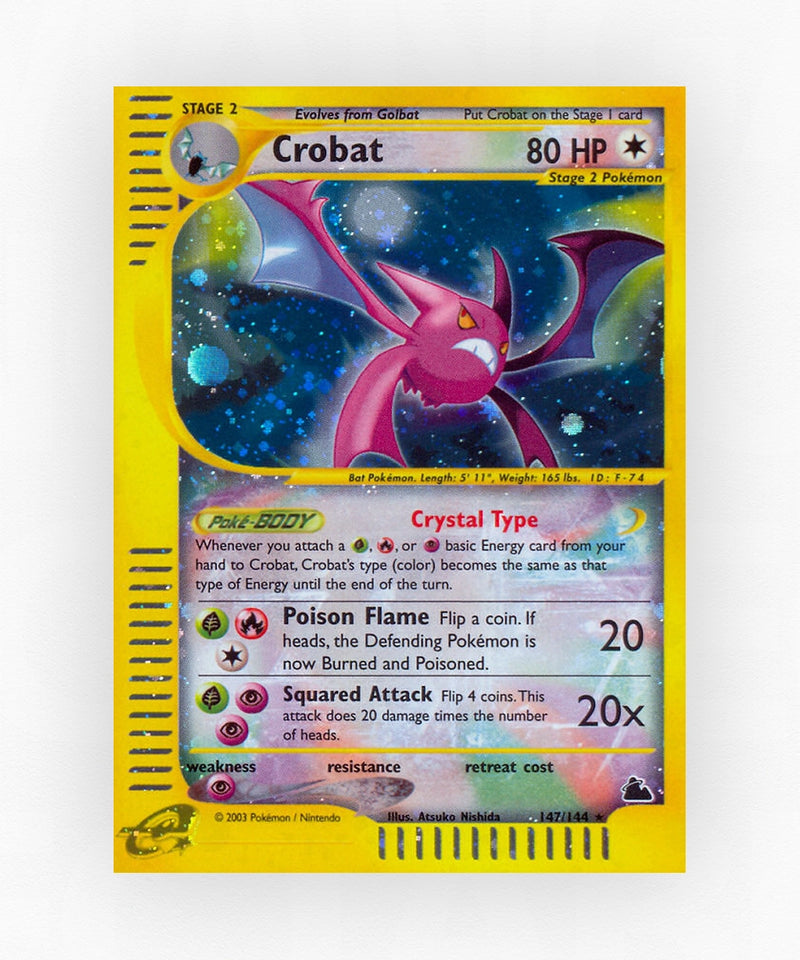 Crobat - Skyridge 147/144 (Reverse Holo)