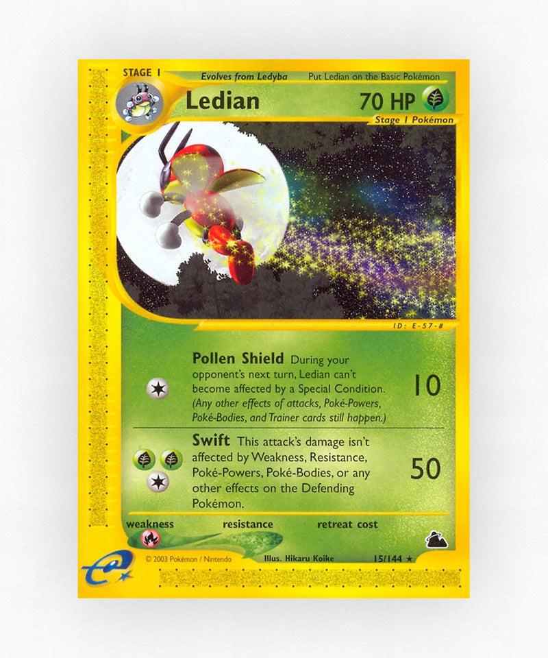 Ledian - Skyridge 15/144 (Non-Holo)