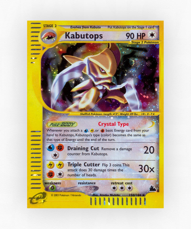 Kabutops - Skyridge 150/144 (Jumbo)