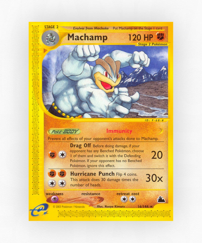 Machamp - Skyridge 16/144 (Reverse Holo)