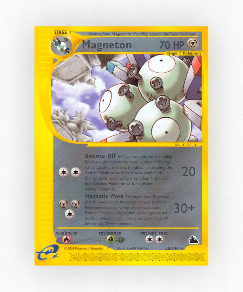 Magneton - Skyridge 20/144 (Reverse Holo)