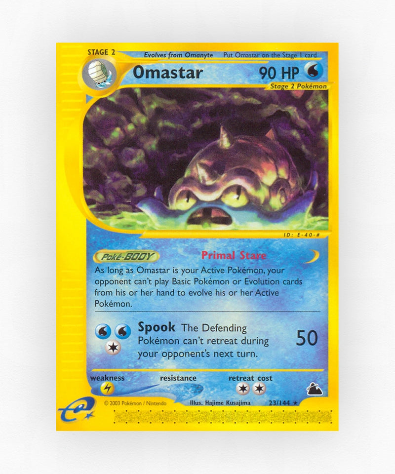 Omastar - Skyridge 23/144 (Reverse Holo)