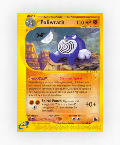Poliwrath - Skyridge 26/144 (Non-Holo)