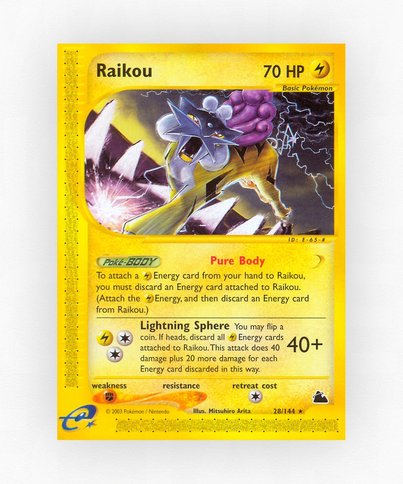 Raikou - Skyridge 28/144 (Non-Holo)