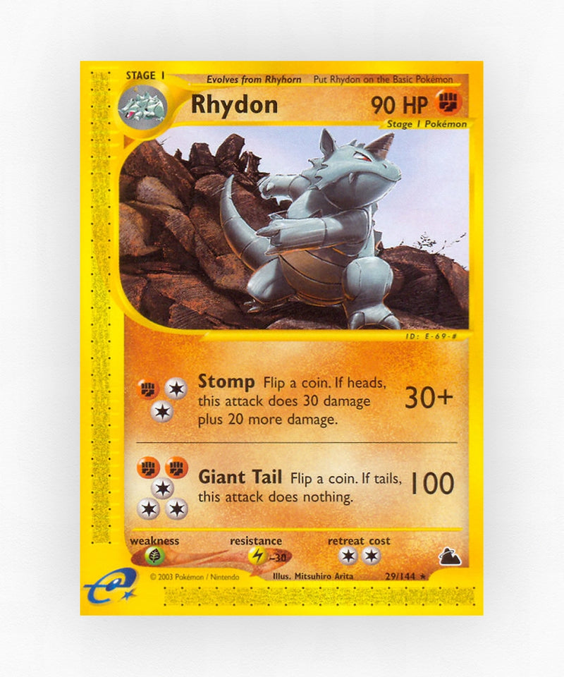 Rhydon - Skyridge 29/144 (Reverse Holo)