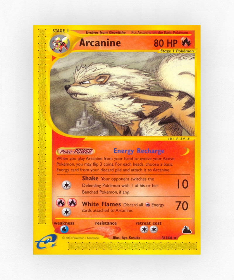 Arcanine - Skyridge 3/144 (Non-Holo)