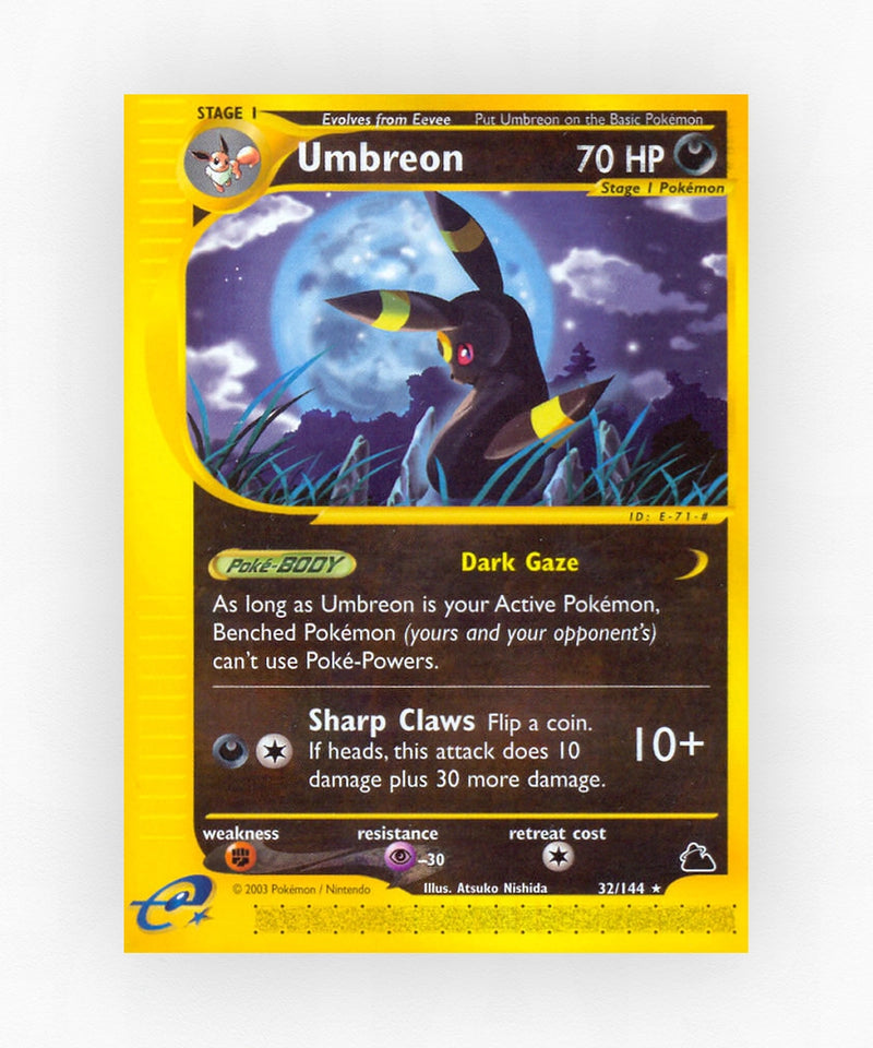 Umbreon - Skyridge 32/144 (Non-Holo)