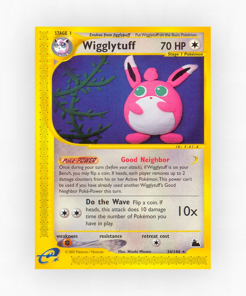 Wigglytuff - Skyridge 34/144 (Non-Holo)