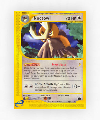Noctowl - Skyridge 40/144 (Reverse Holo)