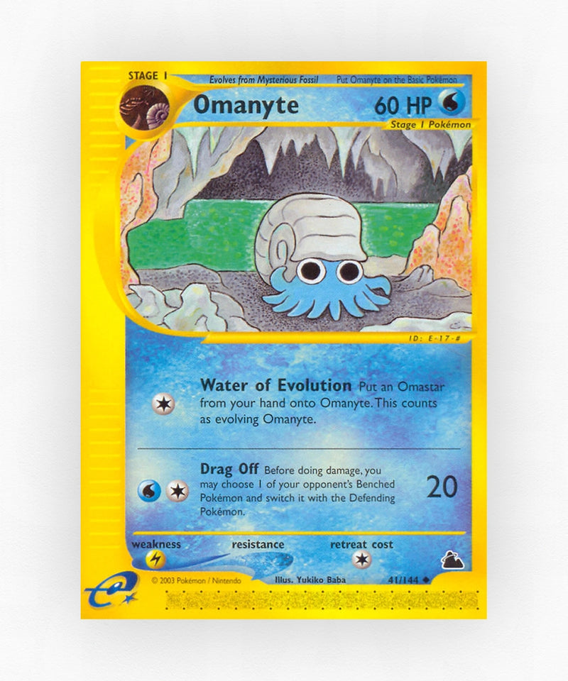 Omanyte - Skyridge 41/144 (Non-Holo)