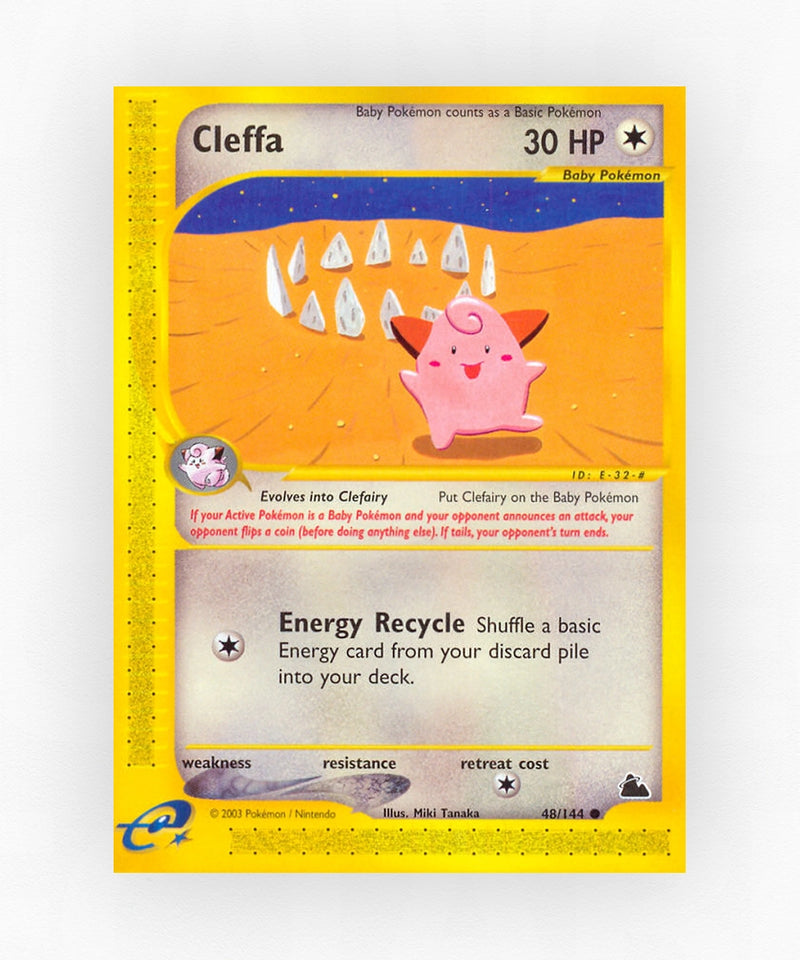 Cleffa - Skyridge 48/144 (Non-Holo)