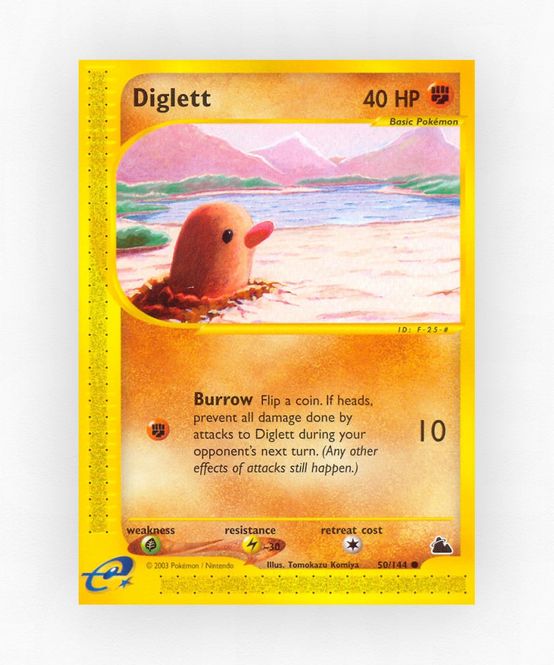 Diglett - Skyridge 50/144 (Non-Holo)