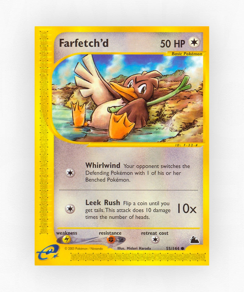 Farfetch'd - Skyridge 55/144 (Reverse Holo)