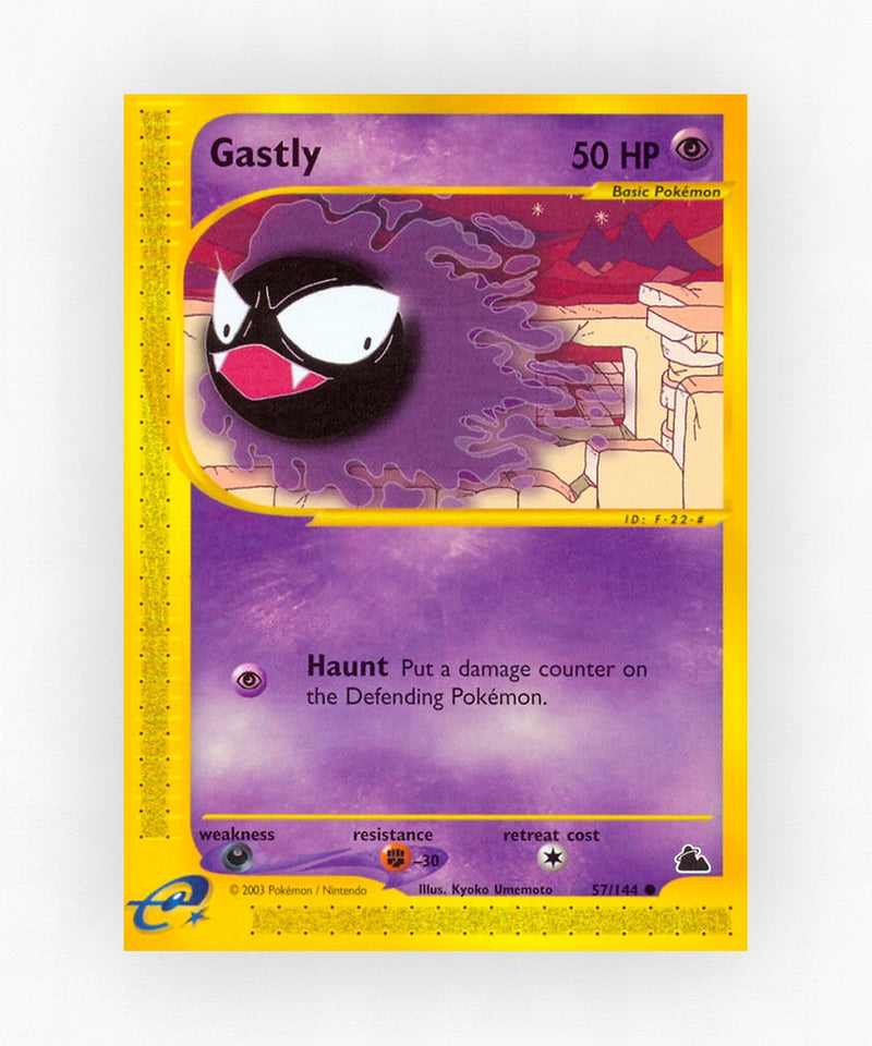 Gastly - Skyridge 57/144 (Non-Holo)