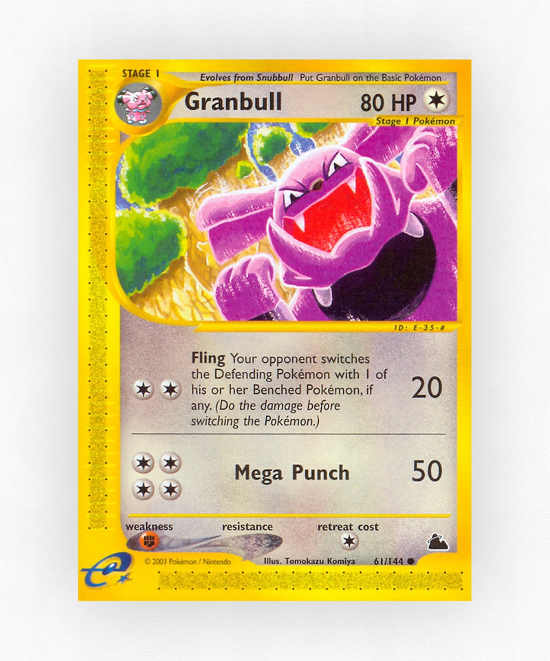 Granbull - Skyridge 61/144 (Non-Holo)