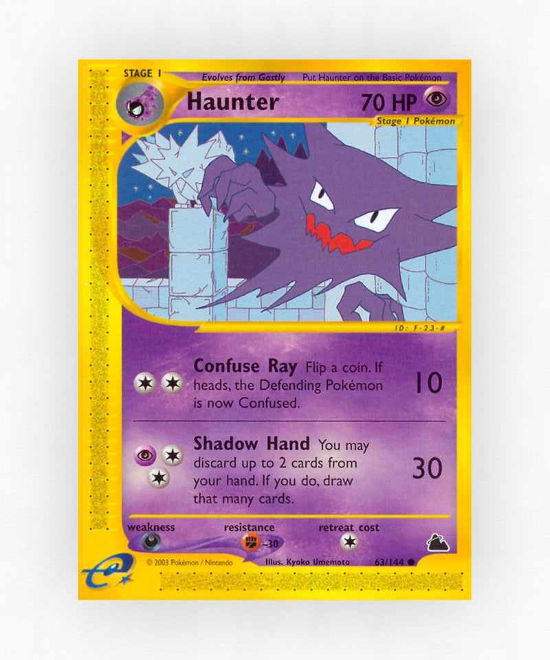 Haunter - Skyridge 63/144 (Non-Holo)