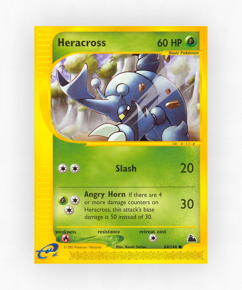 Heracross - Skyridge 64/144 (Non-Holo)
