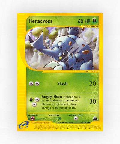 Heracross - Skyridge 64/144 (Reverse Holo)