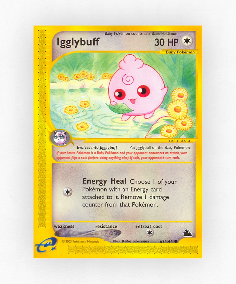 Igglybuff - Skyridge 67/144 (Non-Holo)