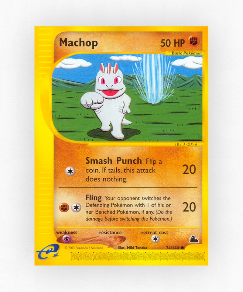 Machop - Skyridge 74/144 (Reverse Holo)