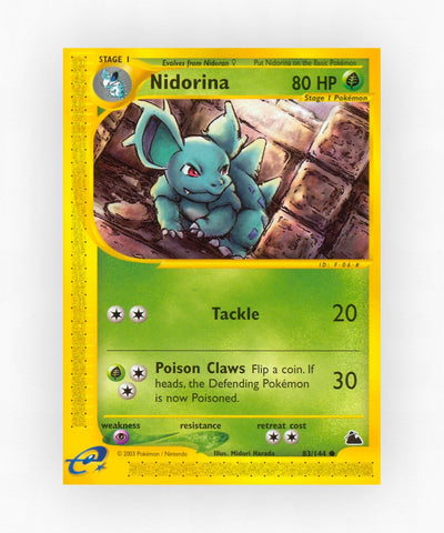 Nidorina - Skyridge 83/144 (Reverse Holo)