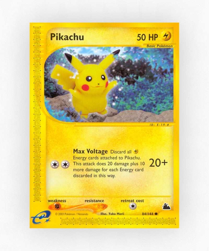 Pikachu - Skyridge 84/144 (Non-Holo)