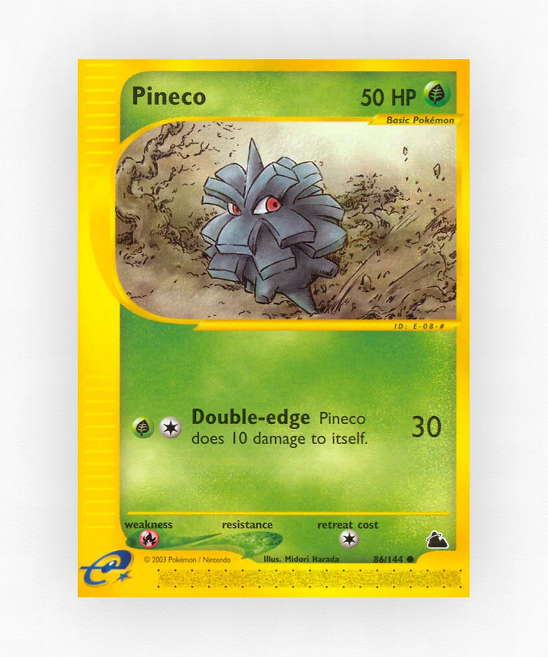 Pineco - Skyridge 86/144 (Reverse Holo)