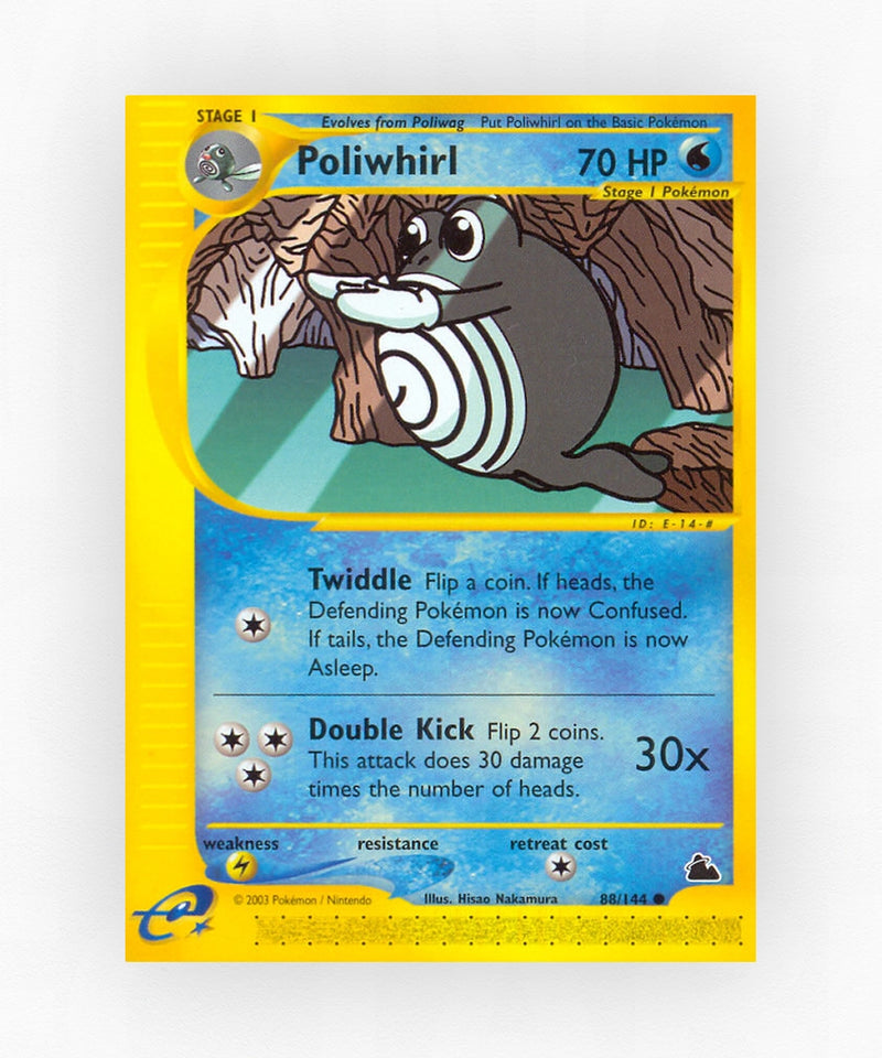 Poliwhirl - Skyridge 88/144 (Reverse Holo)