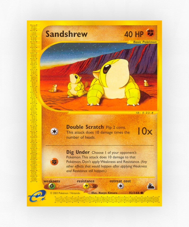Sandshrew - Skyridge 92/144 (Non-Holo)