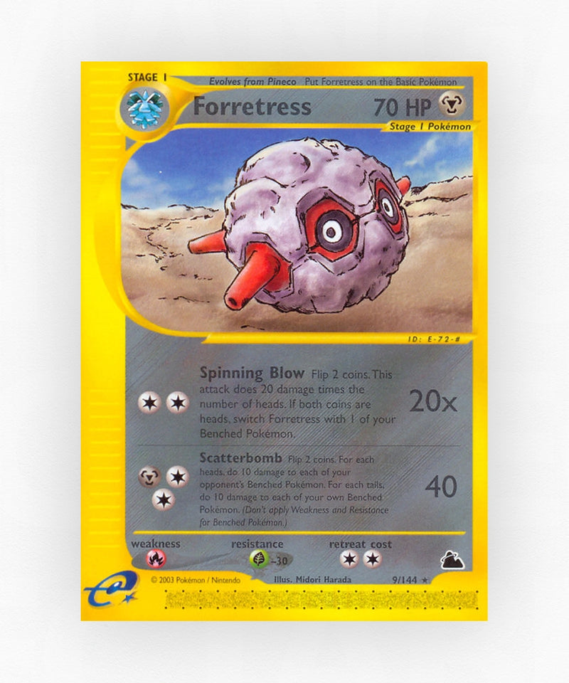 Forretress - Skyridge 9/144 (Reverse Holo)