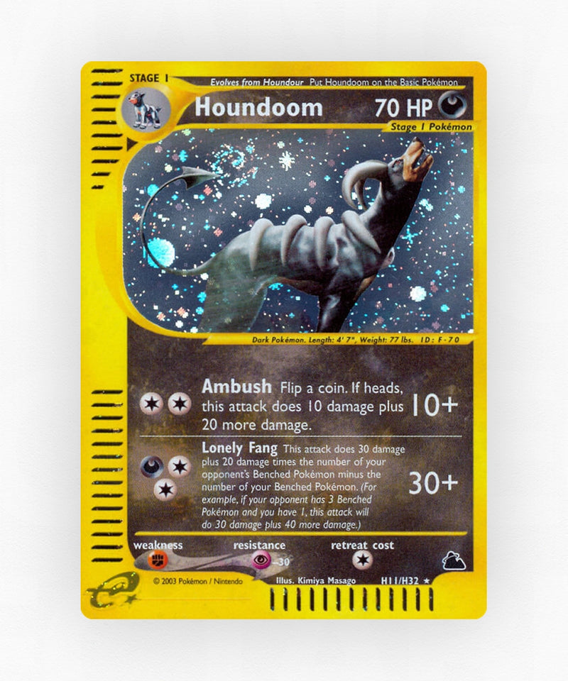 Houndoom - Skyridge H11/H32 (Holo)